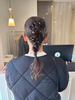 クオレア(CUOREA)&nbsp;高め編みおろしhair♪