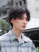 ロウ 銀座(RAW)&nbsp;ほつれルーズパーマ　ラウンドマッシュ　ナチュラルマッシュ