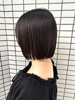 サロンドクロエ(Salon de Chloe)&nbsp;レブリ【髪質改善トリートメント】切りっぱなしボブ