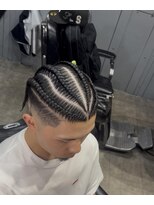 バーバーショップライズ 2nd(barber shop RAIzE) コーンロウ