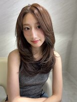 ミヨン 京橋店(miyon)&nbsp;韓国レイヤーカット×暗髪カラー×髪質改善