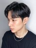 【自然な仕上がり】メンズカット＋ナノケア縮毛矯正＋濃密補修Tr ￥11700