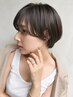 《yuna.指名》【大人ショートorボブ×白髪ぼかしカラー】￥16200→￥14000