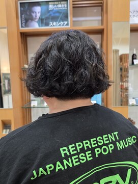 プランタンアヴェダ(printemps AVEDA) 柔らかニュアンスパーマボブ