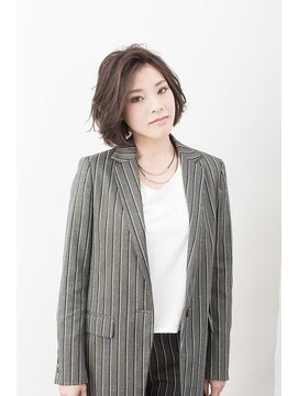 アース 大分セントポルタ店(HAIR&MAKE EARTH) 大人なシンプルボブ【EARTH大分店】