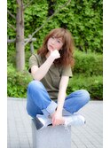 [オージュアサロン/恵比寿]ラフなほつれウェーブ