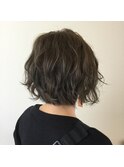 ショート伸ばしかけスタイル