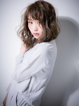 モッズヘア 越谷(mod's hair) *mod's越谷*抜け感♪くせ毛風カールでとろみセミディx