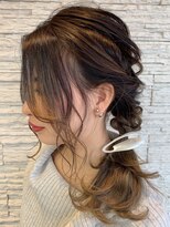 オーシャン(Ocean)&nbsp;[OCEAN Hair&Life藤原 純]サイド編みおろしアレンジ☆