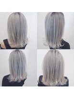 リー ルーチェ 布施(Lee Luce)&nbsp;【イメチェン♪】ホワイトシルバーカラー【真栄田】