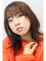 バジオットエイチ(BUZZIoT h)&nbsp;ウルフヘア×ウェットストレート×ジグザグバング