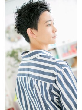 ヘアアンドビューティー ミック(Hair & Beauty miq) エッジの効いたスパイキーショートa