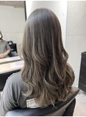サンドグレージュ レイヤーカット
