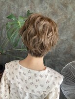 アヴァンティ ヘアーアンドスパ(avanti hair&spa) ふわふわショート×ミントベージュ