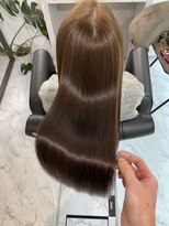 アールサロン アザブジュウバン(Rr SALON Azabu juban) ブリーチ無しベージュ×水素3倍　プラチナR.HAS XE TR