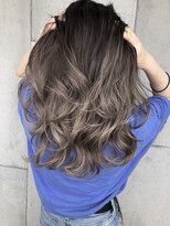 ルモア(RUMOR) Rumor×バレイヤージュカラー【ラベージュミディ】