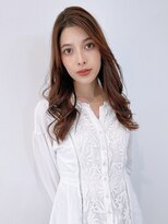 ルポン(Lepont) 蒲郡ヘアカラー/ベージュ/アッシュ/センターパート/髪質改善