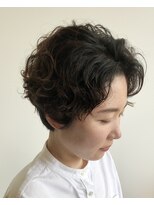 ハル ヘアラボ(HARU hair labo) くせ毛そのまま♪ 外国人少年風　カーリーマッシュ