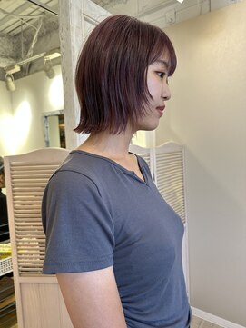 リノショアーズ ショウナン 辻堂店(RinoShores SHONAN) ボブウルフ結べるボブ似合わせカットうるツヤ美髪