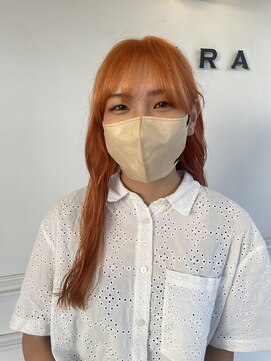 サラ ビューティー サイト 古賀店(SARA Beauty Sight) ビタミンオレンジカラー