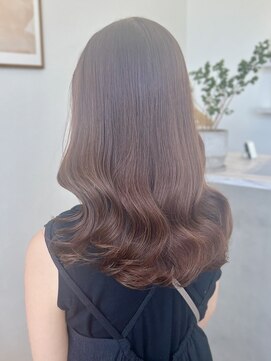 ローブ(L’AUBE) まろやか透明感カラーレイヤーカットイルミナカラーダブルカラー