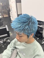 バレ(BALE)&nbsp;ペールブルー/ハイトーン/ブリーチ/メンズカラー/草津/滋賀