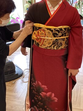 ミノル(MINORU) 成人式 振袖着付け ヘアメイク
