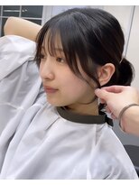 ロンドアヴァントゥス 池袋(Lond aventus)&nbsp;韓国レイヤー/韓国風/ボブ/髪質改善/黒髪/ブリーチなし〔池袋〕