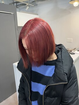 シェイロ(Cielro) 【ボブ×レッドカラー】SAKI