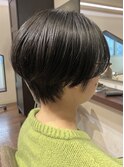 ハンサムショート×ダークグレージュ★中村大輔