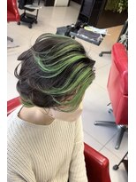 ラグーンヘアー(Lagoon hair) グリーンスライシング♪♪