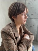 【SOIE柳原】シンプルでナチュラルなマッシュショート