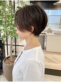 大人かわいいショート