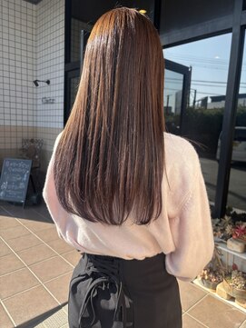 クレール グラン 富塚(ｃｌａｉｒ，ｅ gran) ロングヘア/ベージュカラー/ブリーチなしカラー