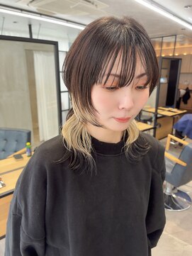 トーキョー オタクヘアー(TOKYO OTAKU HAIR) ウルフカット インナーカラー