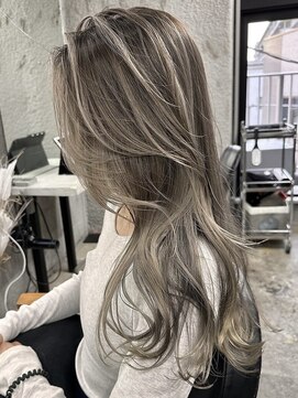 アポロ 横浜駅店(apollo) ハイライトバレイヤージュ顔周りレイヤーレイヤーカット