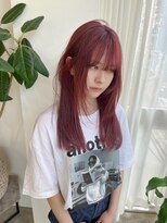 ネス(ness) ハイライト/バレイヤージュ/イルミナカラー/ブリーチ/韓国/前髪