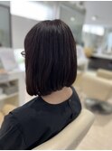 1つにくくれる長さに