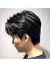 メンズカット+ダウンパーマ￥9000→￥7500【土日祝＋￥1000】#メンズパーマ