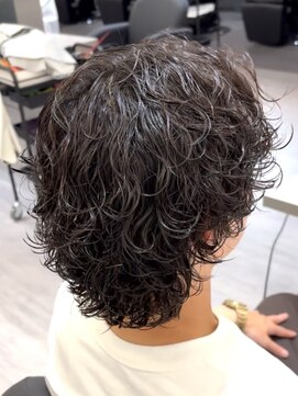 ビカムメンズヘアー 栄店(become men's hair) サーフカール/ブラウンカラー/メンズウルフ/メンズパーマ/名古屋