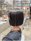 秋冬トレンド！10代20代かわいい切りっぱなしボブ