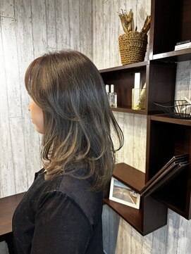 ブレス ヘアアンドスパ 湘南台(bless hair spa) ワンカールでキマるレイヤー