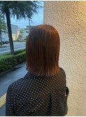 切りっぱなしボブ