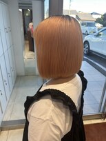 ボスコレクション(BOSS COLLECTION)&nbsp;切りっぱなし　x　オレンジ