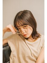 レリーアンテ 大阪梅田(Rely ante)&nbsp;グレージュカラー　韓国ヘア　暗髪