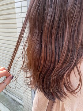 クロト(Clotho) ブリーチなし!ピンクブラウンカラー