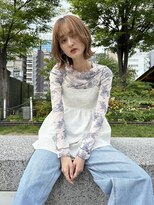 アヴァンスクロス あべのルシアス店(AVANCE.CROSS)&nbsp;ブリーチなしベージュカラー