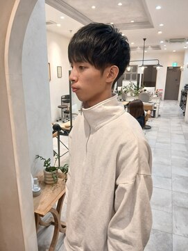 ラボヌールヘアーグレース 門前仲町店(La Bonheur hair grace) 【grace三瓶】メンズショートスタイル