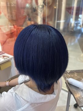 ニューヨーク ニューヨーク 河原町オーパ店(NYNY) ▽カラー/ダブルカラー/ブリーチ/ネイビーブルー