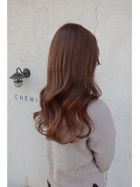 シェミール(CHEMIR)&nbsp;ミルクティーベージュ×ブリーチカラー